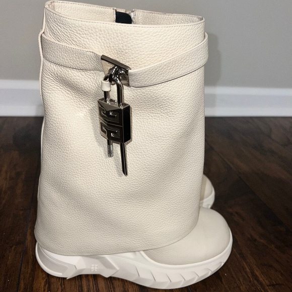 Givenchy Shoes - Givenchy shark lock boots